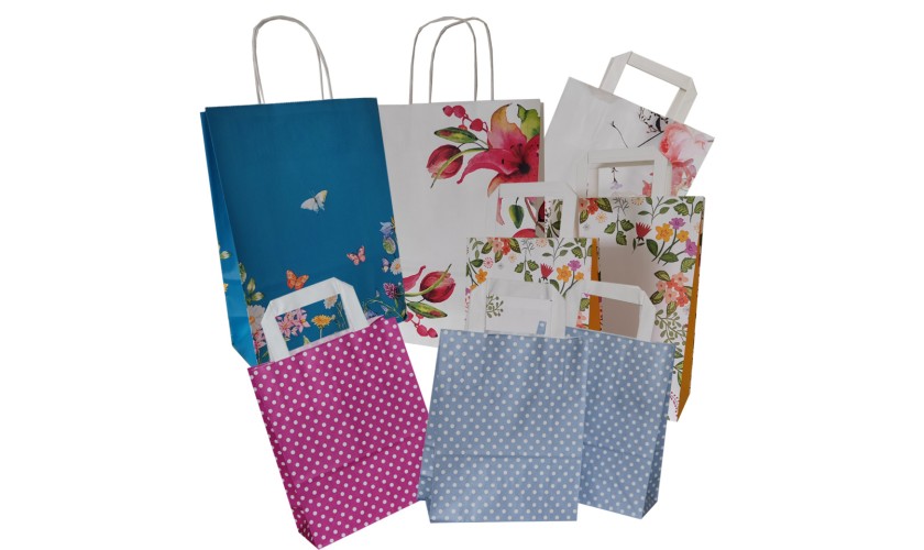 Papiertüten mit Motiven