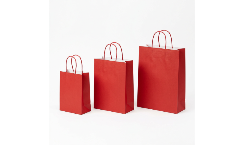 Papiertüten rot