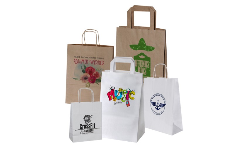 Papiertüten mit Logo