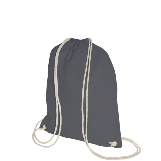 Baumwollrucksack anthrazit