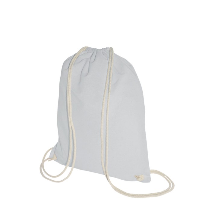 Baumwollrucksack hellgrau