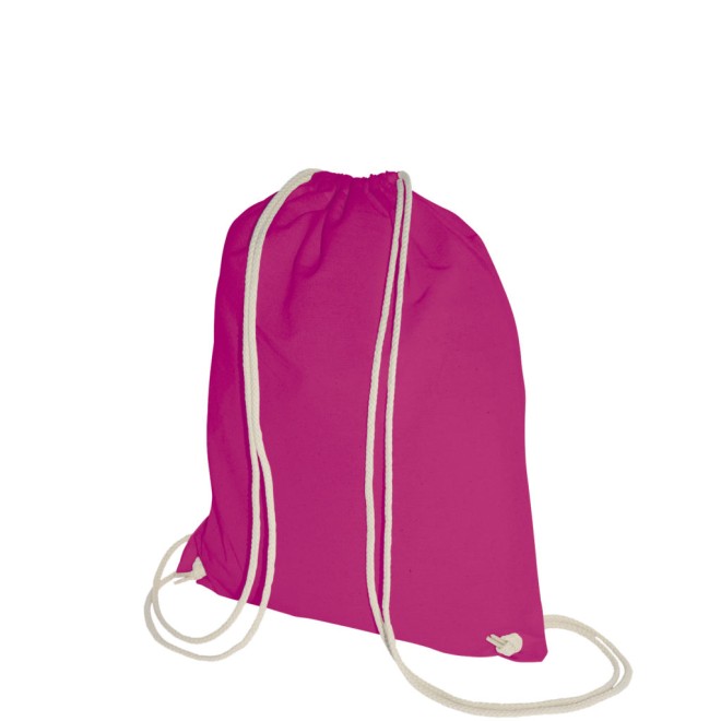 Baumwollrucksack pink