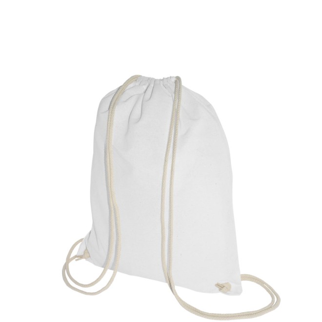 Baumwollrucksack weiss