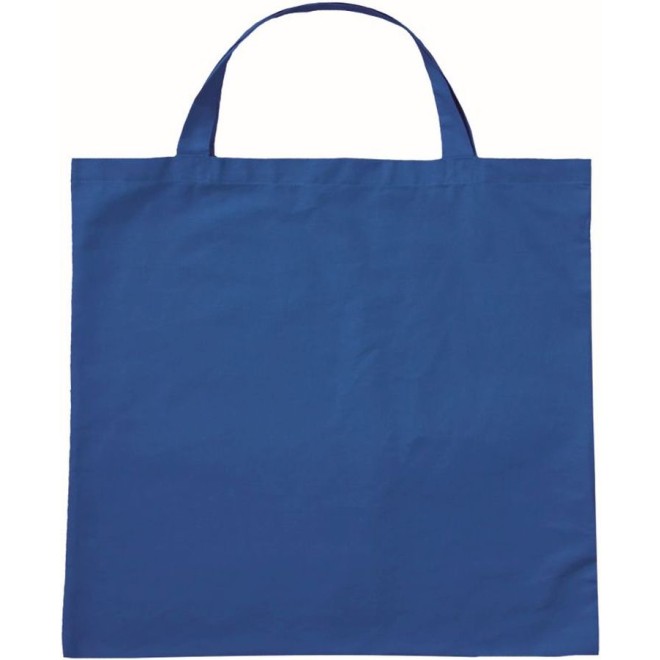 Baumwolltaschen klein royalblau, königsblau