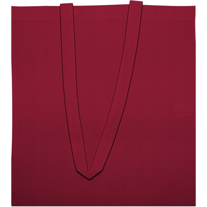 Baumwolltaschen dunkelrot 38x42