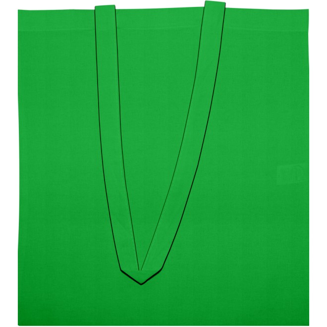 Baumwolltaschen gruen lange Henkel
