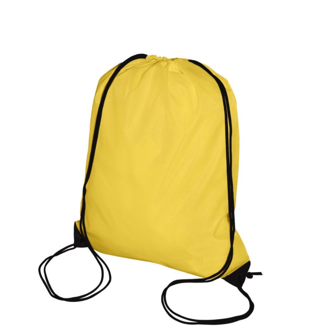 Nylon Rucksack gelb