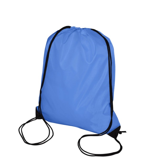 Nylon Rucksack hellblau