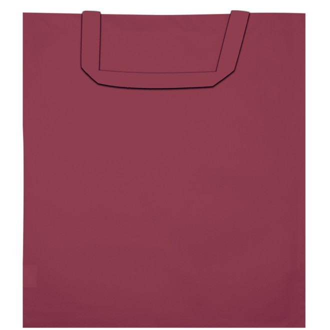 PP Woven Tasche bordeaux