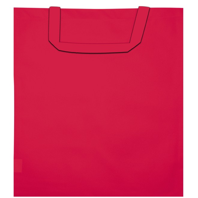 PP Non Woven Tragetasche rot