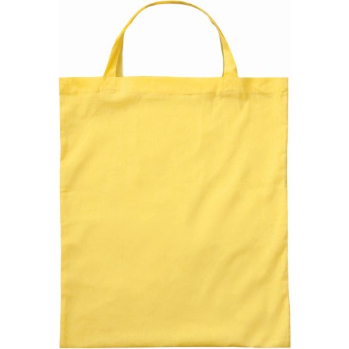 Baumwolltaschen BUNT 38x42cm mit 2 kurzen Henkeln