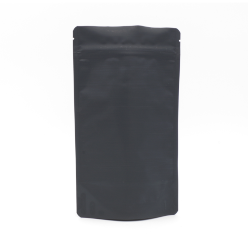 Standbodenbeutel/Doypacks Schwarz ohne Fenster, je nach Grössen 500-1000 Stück