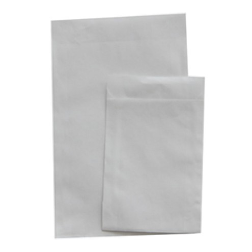 1000 Flachbeutel Kraftpapier weiß 50g, verschiedene Grössen