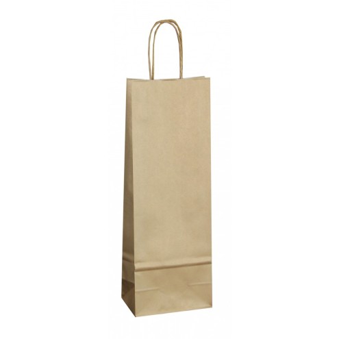 50 Flaschentaschen GOLD 14x8,5x39cm, mit Papierkordel gold