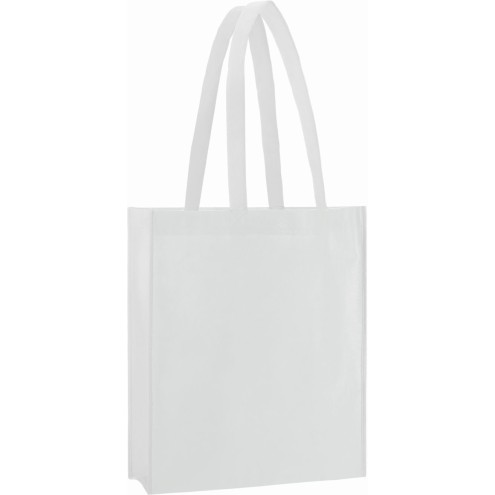 PP Non Woven Taschen farbig 38x42cm + 10cm Bodenfalte und langen Henkeln