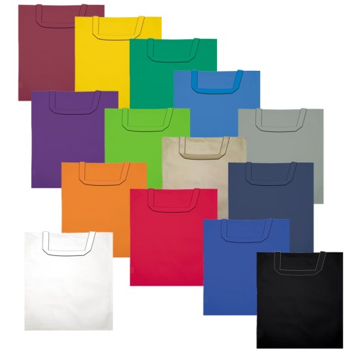 PP Non Woven Taschen 38x42cm farbig mit kurzen Henkeln