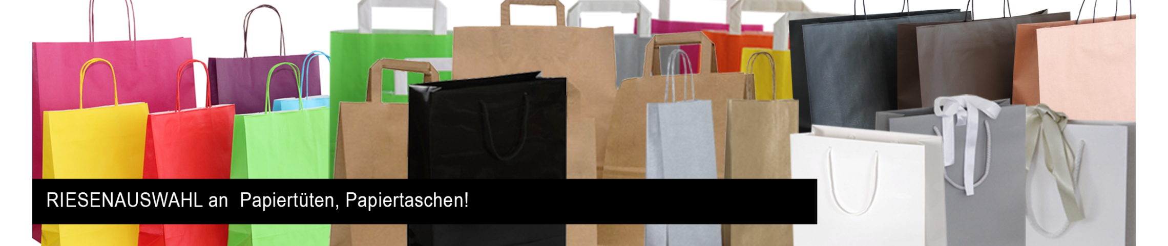 Papiertaschen, Papiertüten, Papiertragetaschen